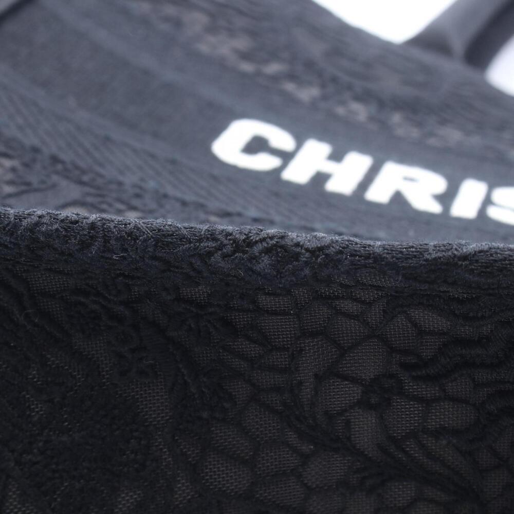Christian Dior Dior BOOK TOTE Medium Tote Bag Handbag Jacquard Women's Black ... - Picture 7 of 9